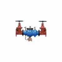 WILKINS Pressure Principle Backflow Preventer: 375A, Std Configuration, Ductile Iron, 33°F – 140°F (MPN 10-375A)