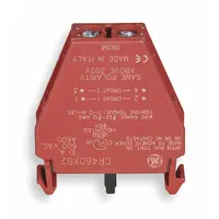 Front-mount auxiliary contact block for CR460 lighting contactors. Provides 2 normally open and 2 normally closed contacts rated at 10 A AC. Used for status indication or interlocking in industrial lighting control circuits