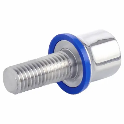JW WINCO Hygienic Flanged Hex Head Bolt with Sealing Washer - Hygienic Flanged Hex Head Bolts with Sealing Washer