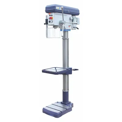 Dayton Floor Drill Press: Belt Drive, Fixed Speed, 262 RPM – 4,075 RPM, 120V AC /Single-Phase - Floor Stand Drill Presses with Manual Downfeed