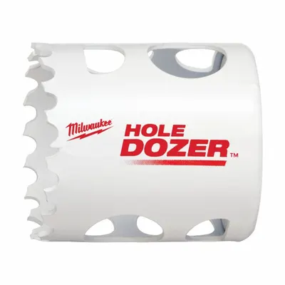 MILWAUKEE Hole Saw: 1 3/4 in Saw Dia., 3.5 Teeth per Inch, 1 5/8 in Max. Cutting Dp - Multi-Material-Cutting Hole Saws without Arbor