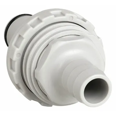 COLDER Quick Connection Insert: Insert, 3/8 in ID Size, Barbed x Barbed, Polypropylene - Polypropylene Quick-Disconnect Tube Fittings