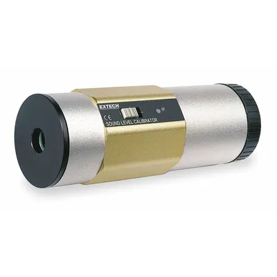 EXTECH Sound Level Calibrator: 94 dB_114 dB Output Sound Pressure, ±5% Freq Accuracy - Sound Level Calibrators