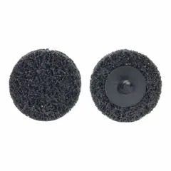 Coating-removal disc for all metals, 1 1/2 in diameter, aluminum oxide, extra coarse grit, Rapid Prep series. Designed for stripping paint, rust, and coatings from metal surfaces in industrial maintenance and fabrication applications.
