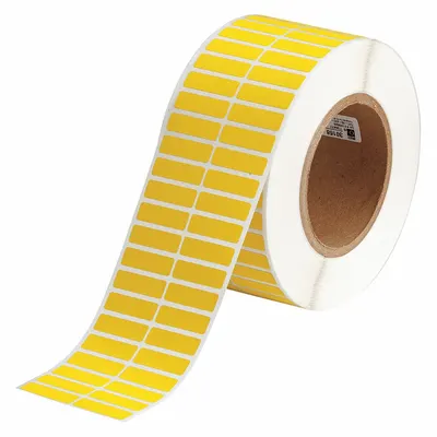 BRADY THT-29-437-10-YL Wraparound Label - Brady Precut Label Rolls