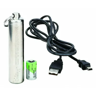 MONARCH Data Logger: -40°F to 257°F, -40°C to 125°C, 5396-0105, Temp, USB - Temperature Data Loggers