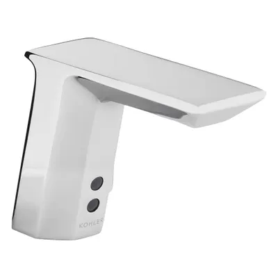 KOHLER Bathroom Sensor Faucet: Insight, Brass, Chrome Finish, Single-Post, Battery - Single-Post Sensor Bathroom Faucets