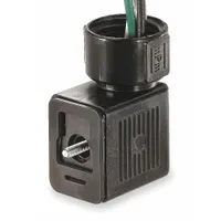 ARO Solenoid Coil Connector: Universal, DIN 43650 Form B, 22 mm For Coil Size, Separate Wires, 3 Pin (MPN CDW)