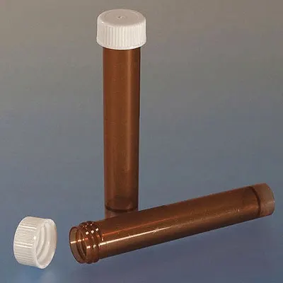GLOBE SCIENTIFIC Test Tube: Test Tube, Polypropylene, 10 mL Capacity - mL - Plastic Test Tubes