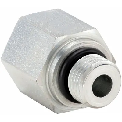 PARKER Metal Pipe Straight: Straight, Steel, 1/8 in x 1/4 in - Hydraulic Threaded Extreme-Pressure Pipe Fittings