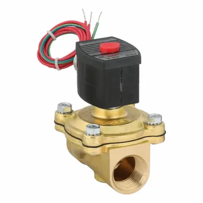 REDHAT Solenoid Valve: 2-Way, Normally Closed, 1 in Pipe Size, 120V AC - 2-Way/2-Position, Normally Closed Solenoid Valves