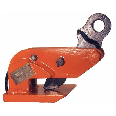 RENFROE Plate Clamp: Plate Clamp, 6,000 lb Working Load Limit, Horizontal, Load Ring - Plate-Lifting Clamps