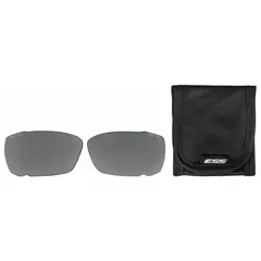 Mirrored, scratch-resistant replacement lens for ESS CDI™ Series safety glasses. Silver finish reduces glare. Compatible with CDI™ frames for continued eye protection in industrial and outdoor environments.