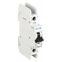 EATON IEC Miniature Circuit Breaker: 10 A Amps, 48V DC, 10kA at 277/480V AC, Screw Clamp, FAZ-NA (MPN FAZ-C10/1-NA-SP)