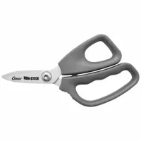CLAUSS Shear: Right-Hand, 9 in Overall Lg, Straight, Stainless Steel, Pointed, Grey (MPN 19972)