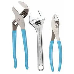 This general purpose pliers set includes two manual pliers with standard cushion grips, covering a pliers range of 2 to 5. Suitable for maintenance tasks requiring gripping, turning, and holding of various components.