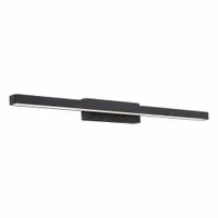 Decorative Vanity: Black, 1,500 lm, 2700K/3000K/3500K/4000K/5000K, 30 W, 120 to 277V AC, Dimmable (MPN BRCV3603LAJUDBK)