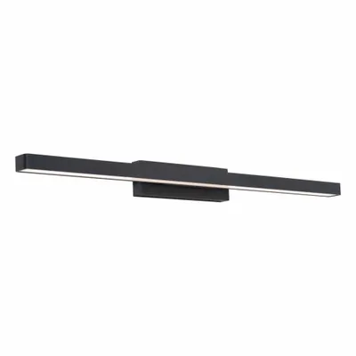 AFX Decorative Vanity: Black, 1,500 lm, 2700K/3000K/3500K/4000K/5000K, 30 W - Brock Vanity Lights