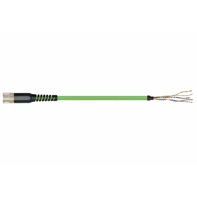READYCABLE Feedback Cable: Basic Cable, 40 ft Lg, For Allen-Bradley - Allen-Bradley-Style Feedback Cable Cordsets