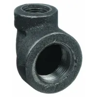 Metal Pipe Elbow: 1 in x 1/2 in, Threaded x Threaded, Class 125, 175 psi @ 150° F, 90° Elbow (MPN 0300012606)
