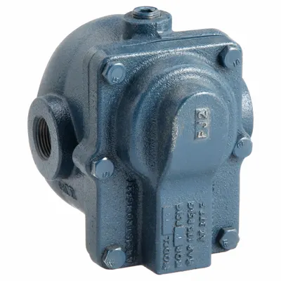 ARMSTRONG INTERNATIONAL Steam Trap: Cast Iron, 3/4 in FNPT, 1,200 lb/hr, 15 psi Max., 353°F Max. - Cast Iron In-line Float & Thermostatic Steam Traps