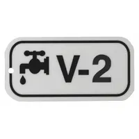 BRADY Lockout Tag: None/ No Header, V-2, Polystyrene, English, Plastic, Holes (MPN 105705)