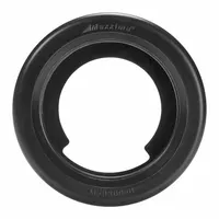 Black rubber grommet for mounting and sealing vehicle lighting components. Used on trucks, trailers, and heavy equipment to protect electrical connections from moisture and debris