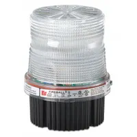 FEDERAL SIGNAL Strobe Light: Clear, 1/2 in NPT, 24V DC, 4 1/8 in Overall Dia, 5 1/4 in Overall Ht (MPN FB24STHI-024C-CN)