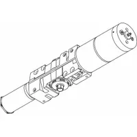 Aluminum replacement cylinder for LCN 4630 series door operators. Used to restore closing and opening function during maintenance or repair of automatic door systems