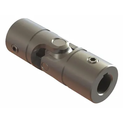 BELDEN Universal Joint: Alloy Steel, 750, Round Keyed, 10 mm Bore Dia, 45 mm Overall Lg - Heavy Duty Universal Joints for Keyed Shafts