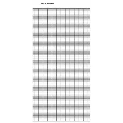 GRAPHIC CONTROLS Roll Paper Strip Chart: Roll Paper Strip Chart, 10 13/16 in Strip Chart Wd - Strip Chart Paper Compatible with Eurotherm Chessell