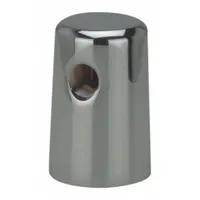 This chrome-finished laboratory turret provides two outlets from a single NPT inlet connection. Designed for laboratory settings, it enables simultaneous access to water or gas for multiple users or instruments