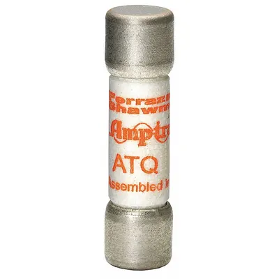 MERSEN Fuse: ATQ Series, Midget, Time-Delay, 2.8 A, 500 V AC, 13/32 in x 1 1/2 in - Time-Delay Cylindrical Fuses