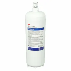 Quick-connect water filter for ice machines and refrigerators. Reduces particulates using polyphosphate media. Flow rate: 3.5 gpm. Overall height: 4 5/8 in. Helps protect equipment from sediment buildup.