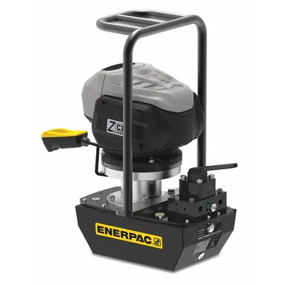 ENERPAC Hydraulic Pump: 10,000 psi Max. Op Pressure, 32 cu in/min Max. Flow Rate - Cordless Electric Hydraulic Pump Units