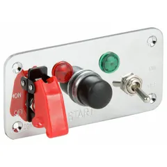This automotive relay socket is designed for 12V DC systems, with contact ratings of (2) 25A and 16A at 12V DC. It is used to distribute power to start/ignition and accessory circuits in vehicles, machinery, or equipment. Suitable for automotive, marine, and off-road applications requiring reliable 12V DC switching.
