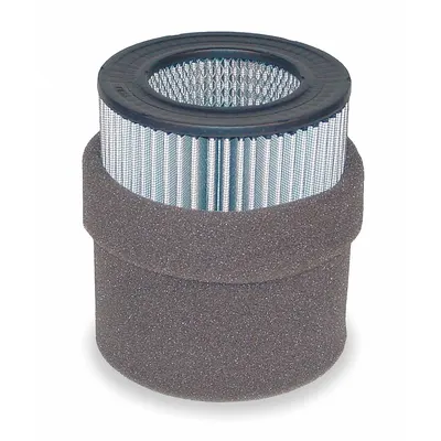 SOLBERG Filter Element: Polyester, 9.38 in Overall Ht, 4 3/4 in Inside Dia - Air Filter Replacement Elements