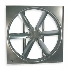 This unassembled belt-drive panel supply fan features a 36-inch stamped blade. Designed for industrial ventilation, air circulation, and make-up air applications, it is supplied without a drive package to allow custom motor and drive selection.