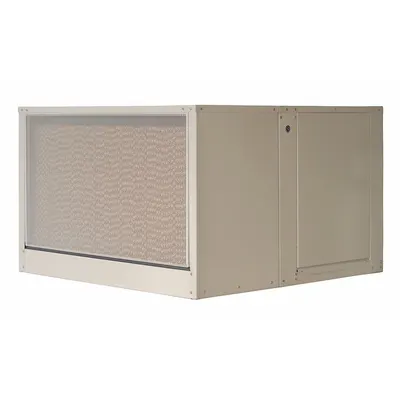 MASTERCOOL Ducted Evaporative Cooler: 1,100 sq ft – 1,600 sq ft, 28 in x 42 in x 45 in - Single-Inlet Residential Ducted Evaporative Coolers