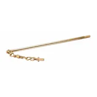APPROVED VENDOR Nuzzle Assembly: Float Rod Nuzzle Assembly, Brass, 3/8 in x 12 in Rod Size, 3/8"-16 (MPN 109-845)