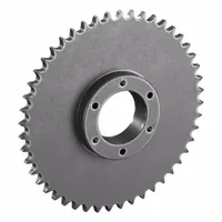 TSUBAKI Sprocket: For 60 Chain, 48 Teeth, 11.467 in Pitch Dia, 11.89 in Outside Dia, Steel (MPN 60SF48)