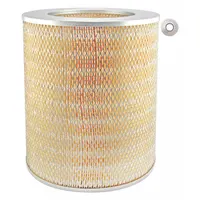 Engine air filter with round-oval shape and axial seal. Inside diameter 9/16 in. Designed for KW-Dart vehicles. Removes airborne contaminants from engine intake air