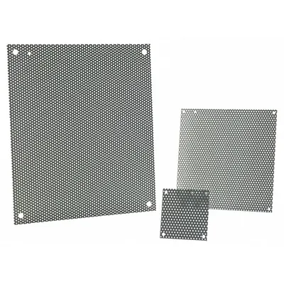 HOFFMAN Interior Panel: Back Panel Panel, 24 in Overall Ht, 24 in Overall Wd, Steel - Interior Mounting Panels