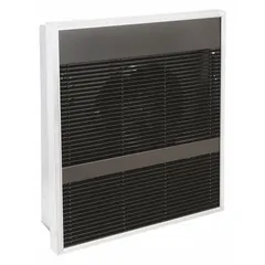 DAYTON Recessed Electric Wall-Mount Heater: 2000 W/4000 W, 208V AC, Single Phase, 208V AC, 1-phase. Key specifications — Grille Color: Bronze; Programming Capability: Non-Programmable; Wattage Output: 2000 W/4000 W; Voltage, Phase: 208V AC, 1-phase; Rough-In Dimensions - H x W x D: 18-1/4 in x 14-1/4 in x 3-7/8 in; Nominal Voltage - HVAC: 208V AC; Brand: DAYTON; Phase: Single.