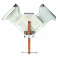 BESSEY Angle Clamp: 3 1/2 in Miter Capacity, 4 in Jaw Wd, 1 3/8 in Jaw Ht, 7 in Throat Dp, Cast Iron (MPN WSM-9)