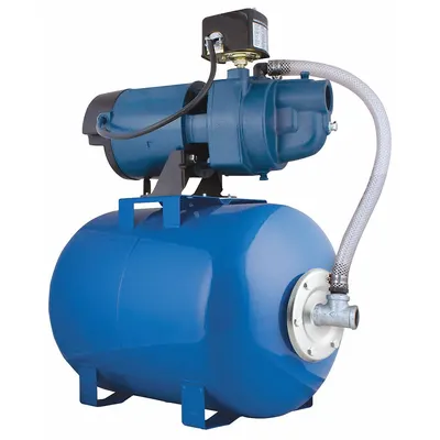 FLINT & WALLING Shallow Well Jet Pump System: 1/2 hp HP, Single Phase, 115/230V AC - Shallow-Well Jet Pump Systems