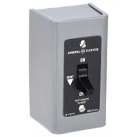 GE Manual Motor Starter: Non-Reversing, 2 Poles, 16 A, Thermal Protection, Toggle Switch (MPN CR101H1)
