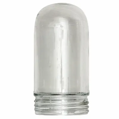SHAT-R-SHIELD Glass Globe G1002 for Jerry Jar Light Fixtures - Replacement Lenses for Vapor-Tight Light Fixtures
