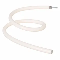 Flexible linear LED lighting with 360° bend capability, suitable for accent, task, and architectural lighting in cove, under-cabinet, and display case applications. Features 3000K warm white output, 250 lumens, 3.7 W power consumption, and 50,000-hour rated life. Maximum run length of 16.4 ft with lead wire connection.