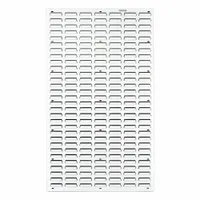 DIAMOND STORAGE SOLUTIONS Louvered Panel: 61 in x 36 in x 7/16 in, 1 Sides, 0 Bins, White (MPN LP-3661-WHI-2)